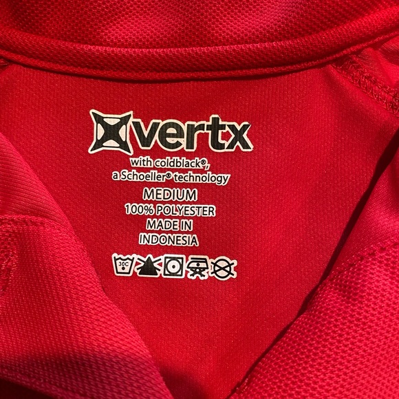 Vertx Polo Red Medium - Picture 4 of 7